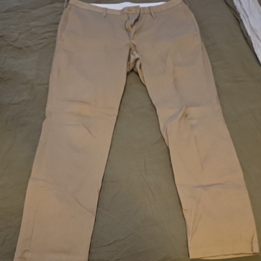 Muji Men's Khaki Chinos